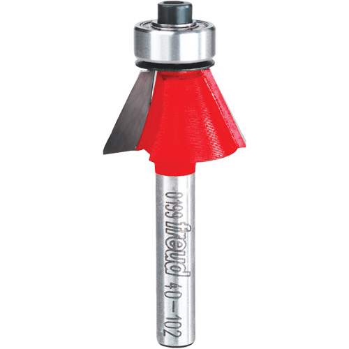 Router Bit - Chamfer Bit, 15/16" Dia., 1/4" Shank Southpoint Industrial Supply