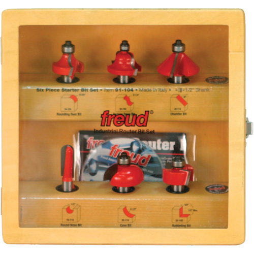 Starter Router Bit Set with 1/2" Shanks Southpoint Industrial Supply