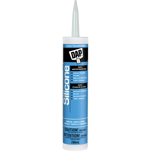 Scellant de silicone, 290 ml, Tube, Transparent Southpoint Industrial Supply