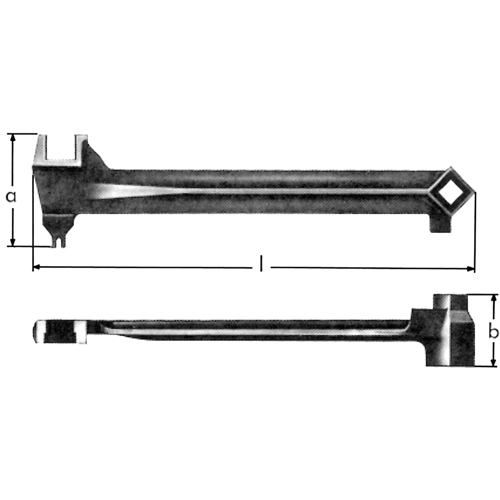 l&eacute;s &agrave; bonde, 2-1/2", Longueur de 15-1/15" Southpoint Industrial Supply