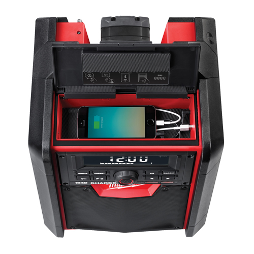 M18 Jobsite Radio & Charger, 18 V, Lithium-Ion Southpoint Industrial Supply