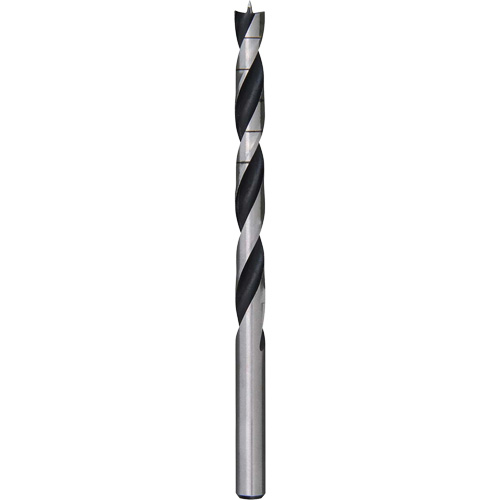 Brad Point Wood Bit, 1/4", 4" Length, 1/4" Shank Southpoint Industrial Supply