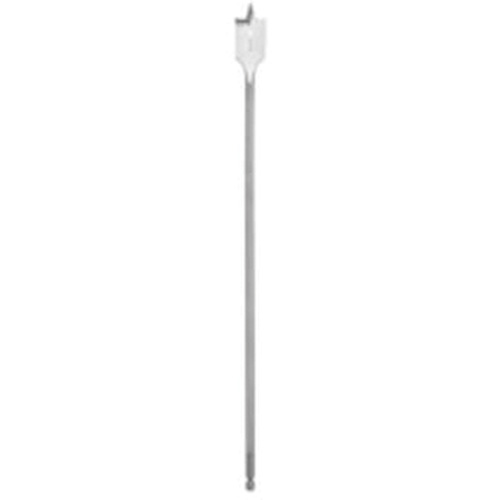 Flat Boring Bit, 7/8" Diameter, 1/4" Hex Shank, 16" Length Southpoint Industrial Supply