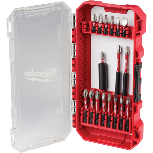 Shockwave Impact Duty Driver Drill Bit Set, 18 Pieces, Steel Southpoint Industrial Supply