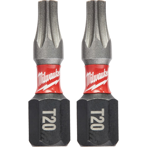 Forets &agrave; chocs Shockwave, Torx, T-20, Prise 1/4" Southpoint Industrial Supply