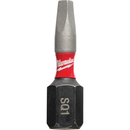 Foret &agrave; chocs Shockwave, Carr&eacute;e, #1, Prise 1/4" Southpoint Industrial Supply