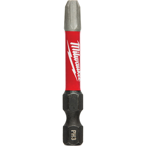 Shockwave Impact Power Bit, Phillips, #3 Tip, 1/4" Drive Size, 2" Length Southpoint Industrial Supply