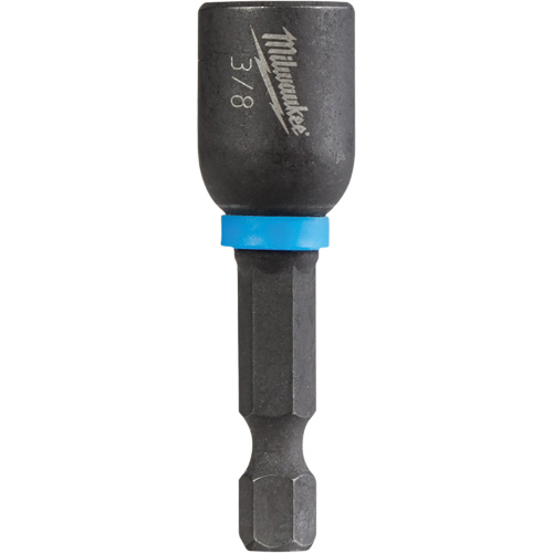 Shockwave Impact Duty Nut Driver, 1/4" Tip, 3/8" Drive, 1-7/8" L, Magnetic Southpoint Industrial Supply