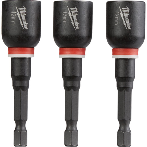 Tourne-&eacute;crou Shockwave Impact Duty, Embout 1/4", Prise 12 mm, 2-9/16" lo, Magn&eacute;tique Southpoint Industrial Supply