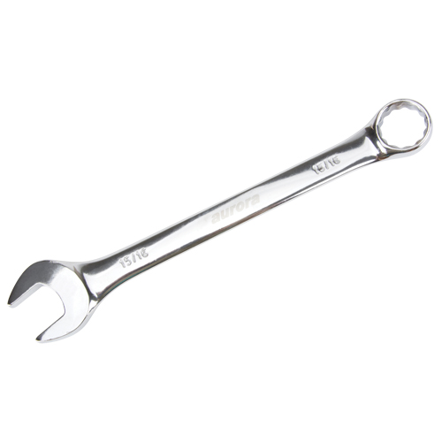 Combination Wrench, 12 Point, 15/16", Chrome Finish Southpoint Industrial Supply