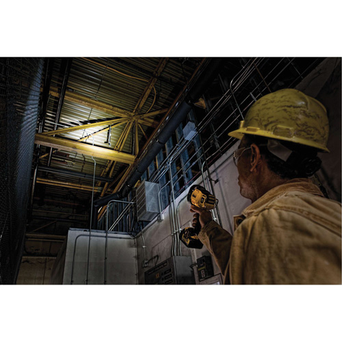 Projecteur &agrave; del pour chantier, DEL, 1000 Lumens, Piles Rechargeable Southpoint Industrial Supply