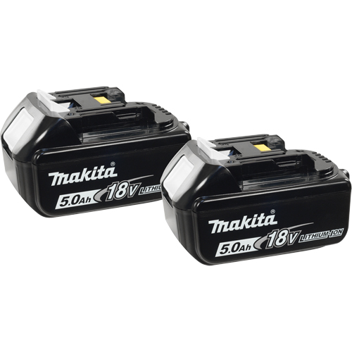 Batteries, Lithium-Ion, 18 V, 5.0 A Southpoint Industrial Supply