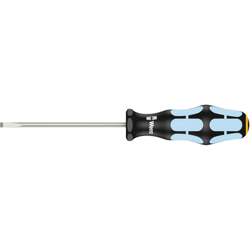 3335 Slotted Screwdriver, 4 mm, 7-25/32" L, Plastic Handle Southpoint Industrial Supply