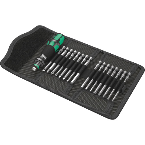 Jeu de tournevis Multi 60 Kraftform Kompakt et m&egrave;ches 17 mcx, 6-3/32" lo, Prise Plastique Southpoint Industrial Supply