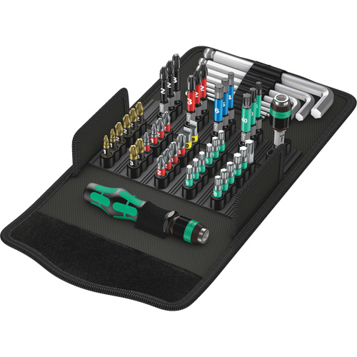 Jeu de tournevis Multi 100 Kraftform Kompakt 52 mcx, 6-1/32" lo, Prise Plastique Southpoint Industrial Supply