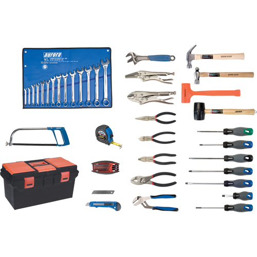 Jeu d'outils de luxe avec coffret en plastique, 56 morcea Southpoint Industrial Supply