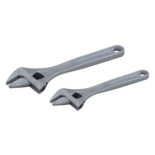 Wrench Set, Adjustable, 2 Pieces, Imperial and Metric Southpoint Industrial Supply