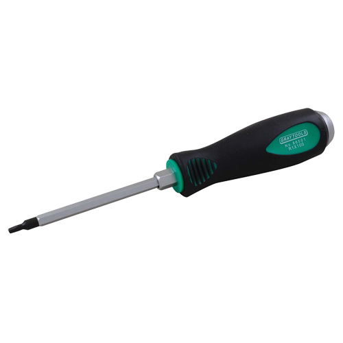 Square Drive Screwdriver, 2 Tip, Hex, 20-9/32" L, Plastic Handle Southpoint Industrial Supply