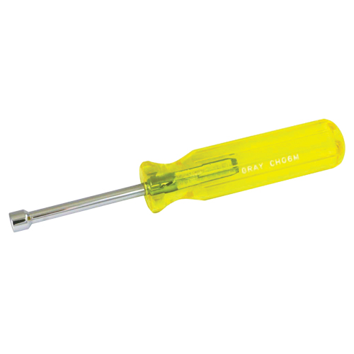 Nut Driver, 6 mm Drive, 6-3/4" L, Non Magnetic Southpoint Industrial Supply