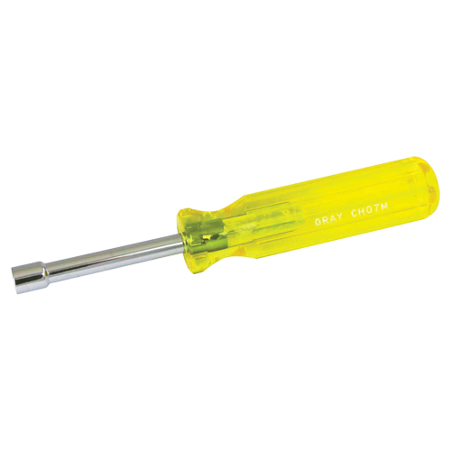 Nut Driver, 7 mm Drive, 6-1/2" L, Non Magnetic Southpoint Industrial Supply