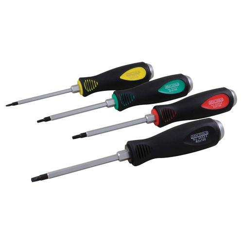 Square Recess Screwdriver Set, 4 Pcs. Southpoint Industrial Supply