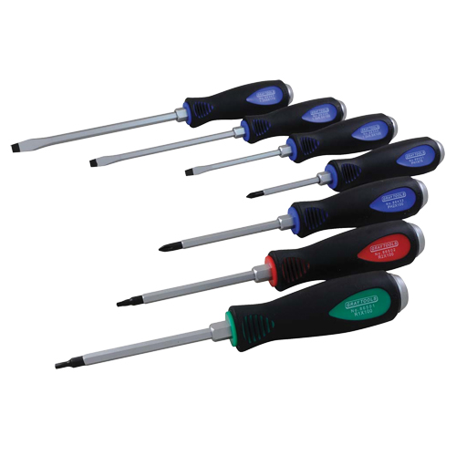 Screwdriver Set, 7 Pcs. Southpoint Industrial Supply