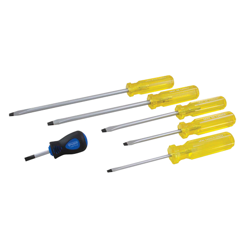 Jeu de tournevis &agrave; fente, 6 mcx Southpoint Industrial Supply