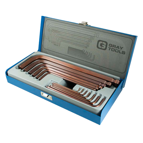 Long Arm Ball Hex Key Set, 13 Pcs., Imperial Southpoint Industrial Supply