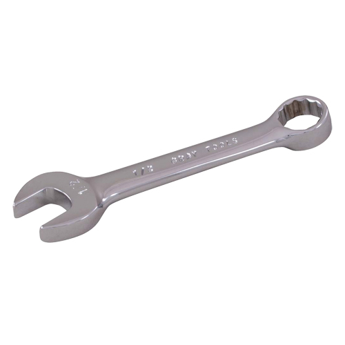 Cl&eacute; mixte courte, 12 pans, 1/4", Fini Chrome Southpoint Industrial Supply
