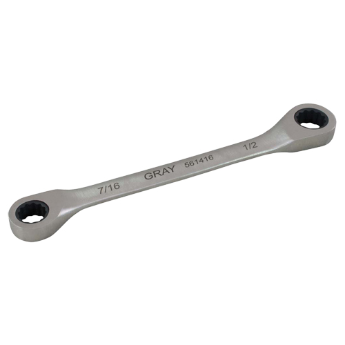 Cl&eacute; &agrave; cliquet polygonale double pour engrenage, 12 pans, 7/16" x 1/2", Fini Ordinaire Southpoint Industrial Supply