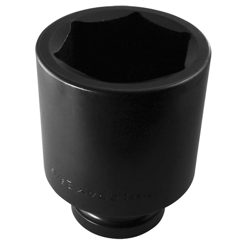 Socket, Impact, 2-9/16", 1" Drive, 6 Points Southpoint Industrial Supply