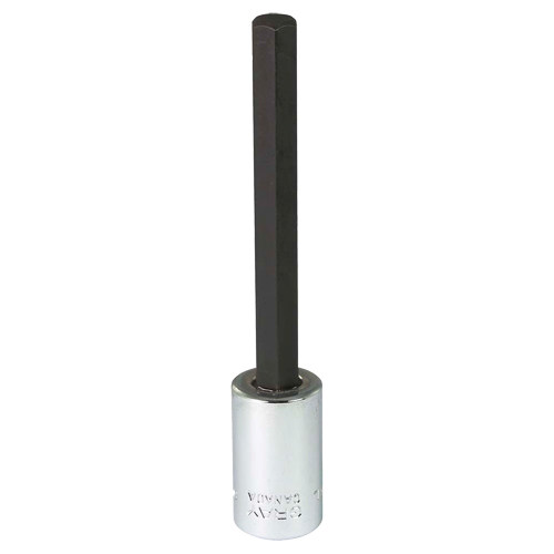 Extra Long Bit  Socket, 8 mm x 4" L, 3/8" Drive Southpoint Industrial Supply