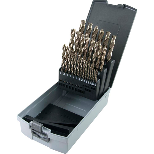 Jeu de forets, 29 morceaux, Acier rapide au cobalt Southpoint Industrial Supply