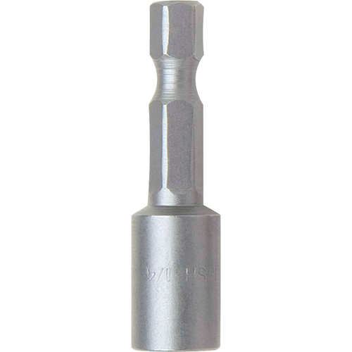 Nutsetter, 1/4" Tip, 1/4" Drive, 1-5/8" L, Magnetic Southpoint Industrial Supply