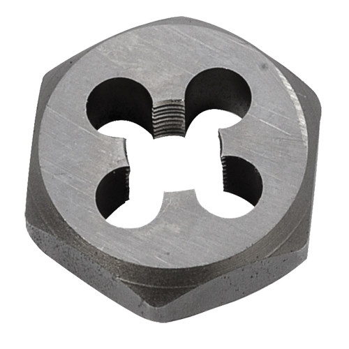 Hex Rethreading Die Nut, 1"/1-1/16" Dia., 1/8"-27 Thread, Carbon Steel/Chromium Steel Southpoint Industrial Supply