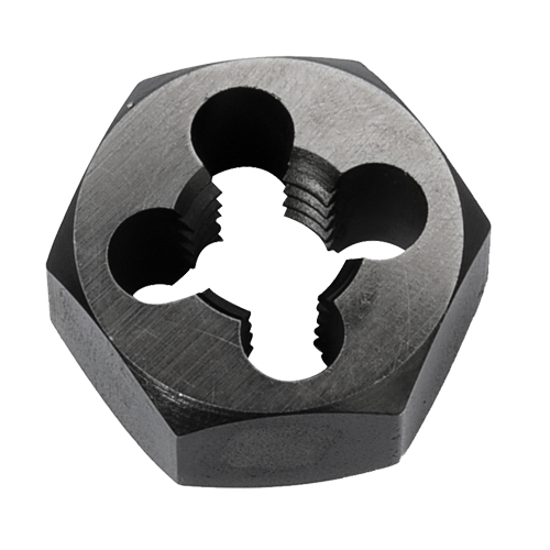 Hex Rethreading Die Nut, 1"/1-1/4" Dia., 1/4"-18 Thread, Carbon Steel/Chromium Steel Southpoint Industrial Supply