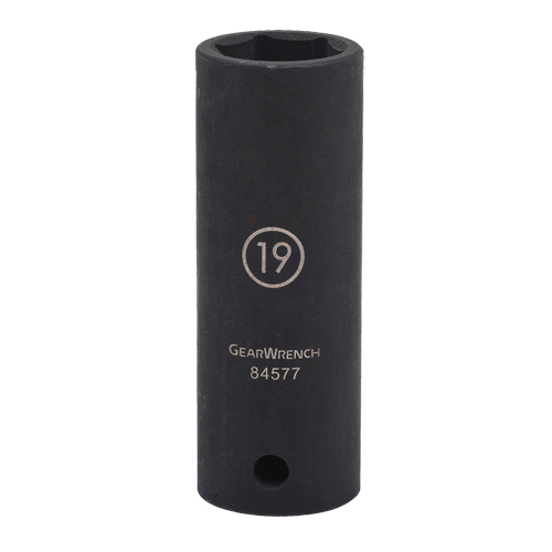 Socket, Impact, 30 mm, 1/2" Drive, 6 Points, Deep Southpoint Industrial Supply