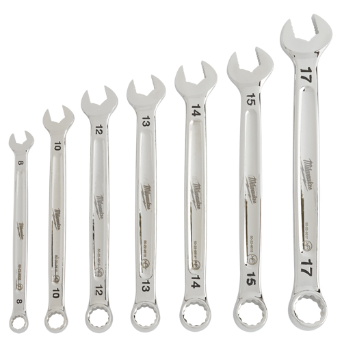 Jeu de cl&eacute;s mixtes, Combinaison, 7 morceaux, M&eacute;trique Southpoint Industrial Supply