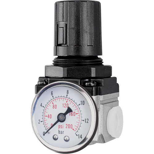 Air Regulator (Gauge Included), 1/2" NPT, 220 PSI Max. PSI, Modular Southpoint Industrial Supply