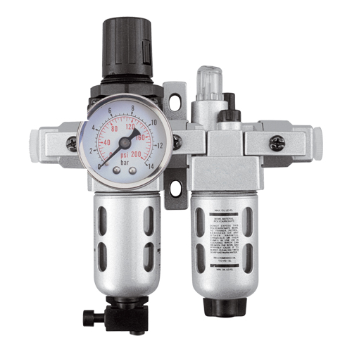 Modular Filter/Regulator & Lubricator (Gauge Included), 1/4" NPT Southpoint Industrial Supply