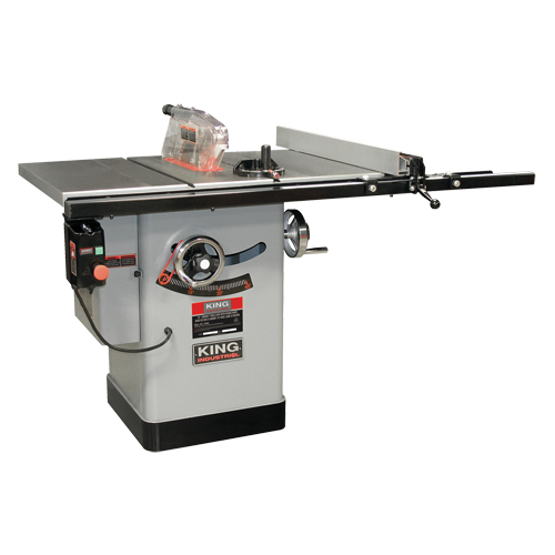 Cabinet Table Saw with Riving Knife, 230 V, 9.6 A, 3850 RPM Southpoint Industrial Supply