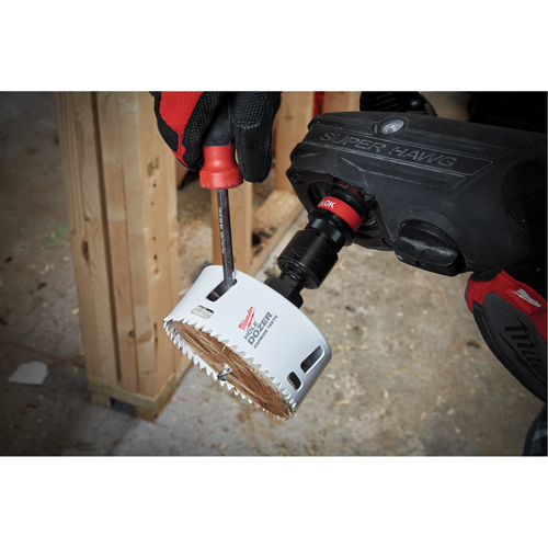 Scie &agrave; bouteur au carbure, 4", Profondeur de la coupe 1-31/50", Carbure Southpoint Industrial Supply