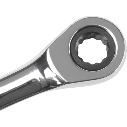 SAE Ratcheting Combination Wrench, 12 Point, 1/4", Chrome Finish Southpoint Industrial Supply