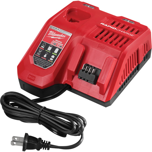 M18 & M12 Rapid Charger, 18 V, Lithium-Ion Southpoint Industrial Supply