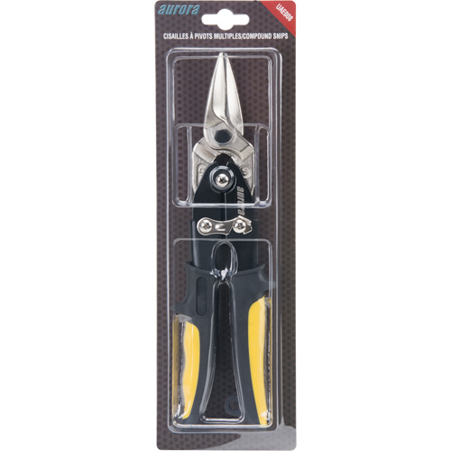 Compound Snips, 1-1/2" Cut Length, Straight Cut Southpoint Industrial Supply