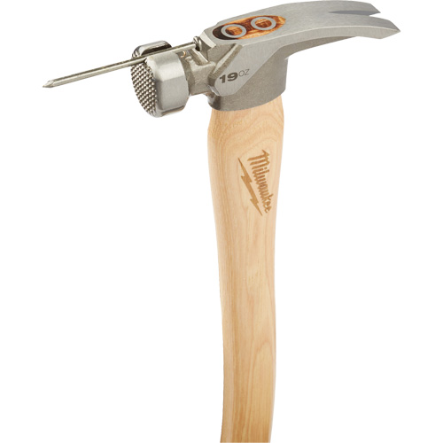 Marteau de charpente &agrave; face usin&eacute;e, 19 oz., Prise en Bois, 16" lo Southpoint Industrial Supply