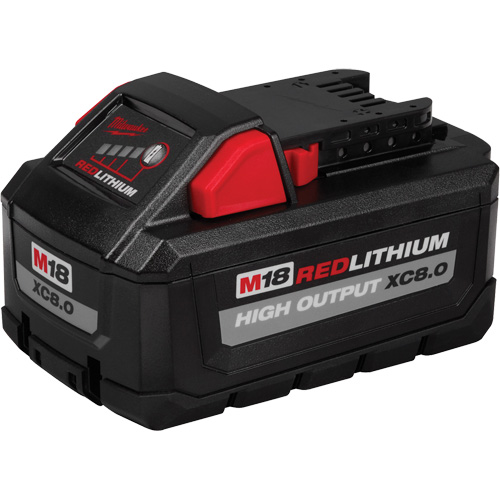 M18 Redlithium High Output XC8.0 Battery Pack, Lithium-Ion, 18 V, 8.0 Ah Southpoint Industrial Supply