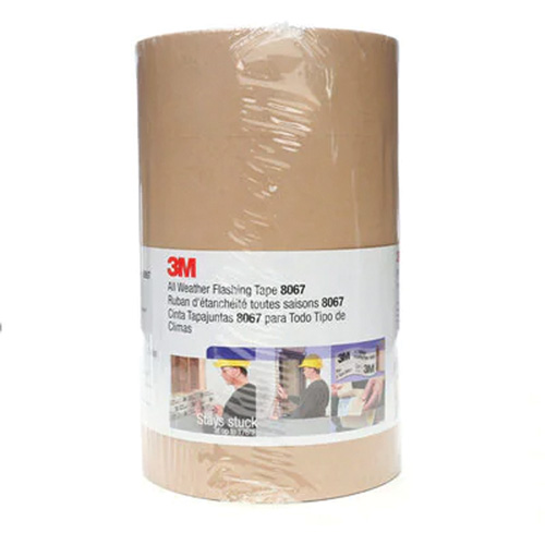 All Weather Flashing Tape 8067, 228.6 mm (9") x 22.86 m (75'), Brown Southpoint Industrial Supply