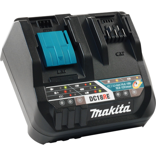 Dual-Port Rapid Battery Charger, 12 V/18 V, Lithium-Ion Southpoint Industrial Supply