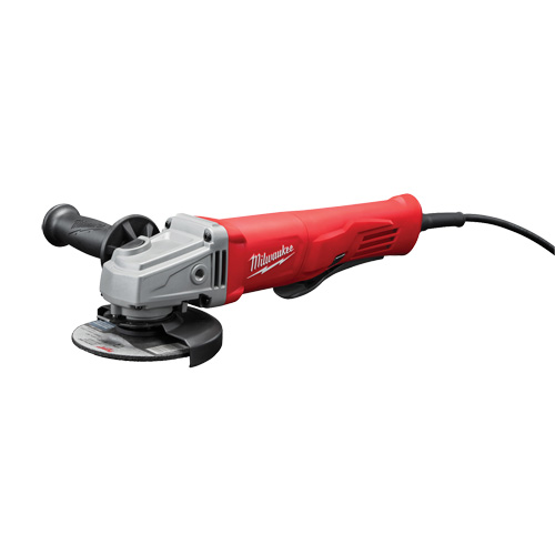 Petite meuleuse d'angle avec interrupteur &agrave; palette verrouillable, 4-1/2", 120 V, 11 A, 12 000 Tr/min Southpoint Industrial Supply
